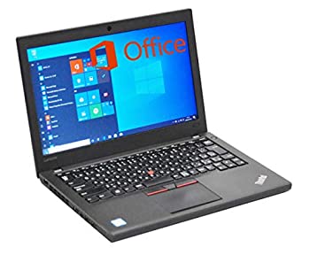 【中古】 【Win10】軽量薄型Lenovo ThinkPad X260 第6世代Core i5 2.3GHz メモリ8GB SSD 256GB 12.5インチ Webカメラ