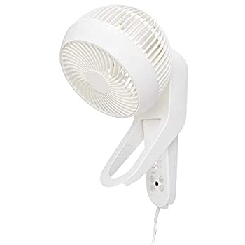 【中古】オーム電機 壁掛式サーキュレーター リモコン付 FF-SQ940WW 00-6611 ホワイト|IINEX