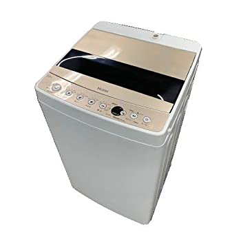 【中古】ハイアール 5.5kg 全自動洗濯機 ゴールドhaier JW-C55D-N|IINEX