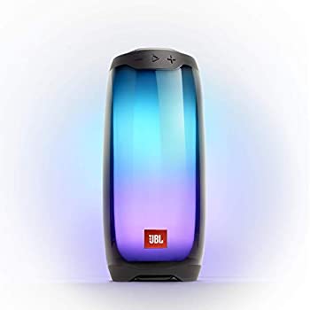 【中古】 JBL PULSE 4 Bluetooth金棒引き USB C申し受ける IPX7雨合羽 マルチ色合いLED 携帯型 黒いこと JBLPULSE4BLK