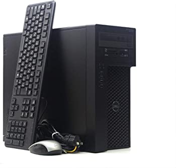 【中古】DELL Precision Workstation Tower 3620 Xeon E3-1270 v5 3.6GHz 8GB 500GB(HDD) Quadro K2200 DVD+-RW Windows10 Pro 64bit