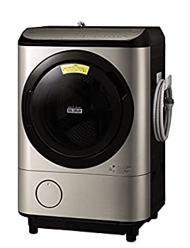 【中古】日立 ドラム式洗濯乾燥機 洗濯12kg/乾燥7kg ステンレスシャンパン ビッグドラム BD-NX120FL N 左開き 洗剤自動投入|IINEX