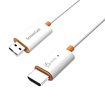 【中古】 j5create 無線電話 HDMI ドングルレシーバー 傍受機 1080p 60サイクル 5G 2.4GHz Windows (Miracast) Mac (Airplay) Android