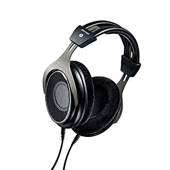 【中古】 SHURE シュア プロフェッショナル・オープンバック・ヘッドホン SRH1840-BK ブラック : オープン型 ケーブル着脱式 スタジオ|IINEX