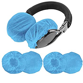 【中古】 400個入 200ペア 使い捨て伸縮性 ヘッドホン イヤーパッド ヘッドホンカバー 抗菌 ボール形状 多色 不織布 弾性 防塵 小型 中型 大型 ヘッドホ
