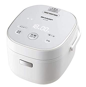 【中古】SHARP マイコンジャー炊飯器 KS-CF05C-W|IINEX
