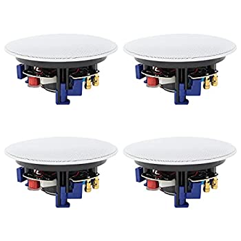 【中古】 Herdio Bluetooth 4インチ 2ウェイ 天井取付型スピーカー 天井 埋め込み 天井埋込型 設置用 スピーカー 丸型 160W 埋込 取付 speaker システム (