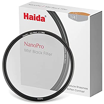 【中古】 ハクバ Haida ナノプロ ミストブラック フィルター 1 4 (軟調)82mm HD4651-82 6972288553445 コントラストを押さえソフト描写に 効果の強い