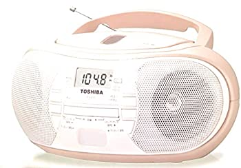 【中古】 東芝 CD-R CD-RW 再生 ワイドFM AM CDラジオ TY-C11 ベージュ｜IINEX