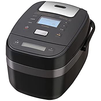 【中古】翦断応力IHジャー炊飯器 5.5合 RC-PJ50-B 黒いこと