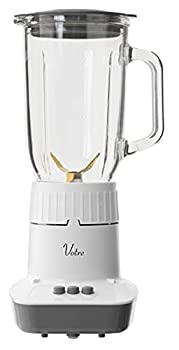 【中古】 山善 ジューサー 氷も砕ける ジュースミキサー 1000ml 野菜 果物 スムージー ガラスボトル ブレンダー Votre ホワイト MJA-G100 (W) メーカー