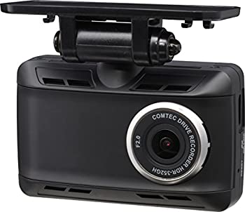 【中古】コムテック ドライブレコーダー HDR-352GH 200万画素 Full HD ノイズ対策済 夜間画像補正 LED信号対応 専用microSD(8GB)付 3年保証 Gセンサー GP
