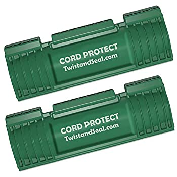 【中古】 Twist and保護することシールコードドーム???複数形の灯し火吊りひも 2-Pack 緑であること TSCP-G-2PK