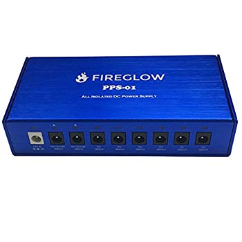 【中古】 FIREGLOW オールアイソレーテッド ペダル電源供給ユニット PPS-01|IINEX