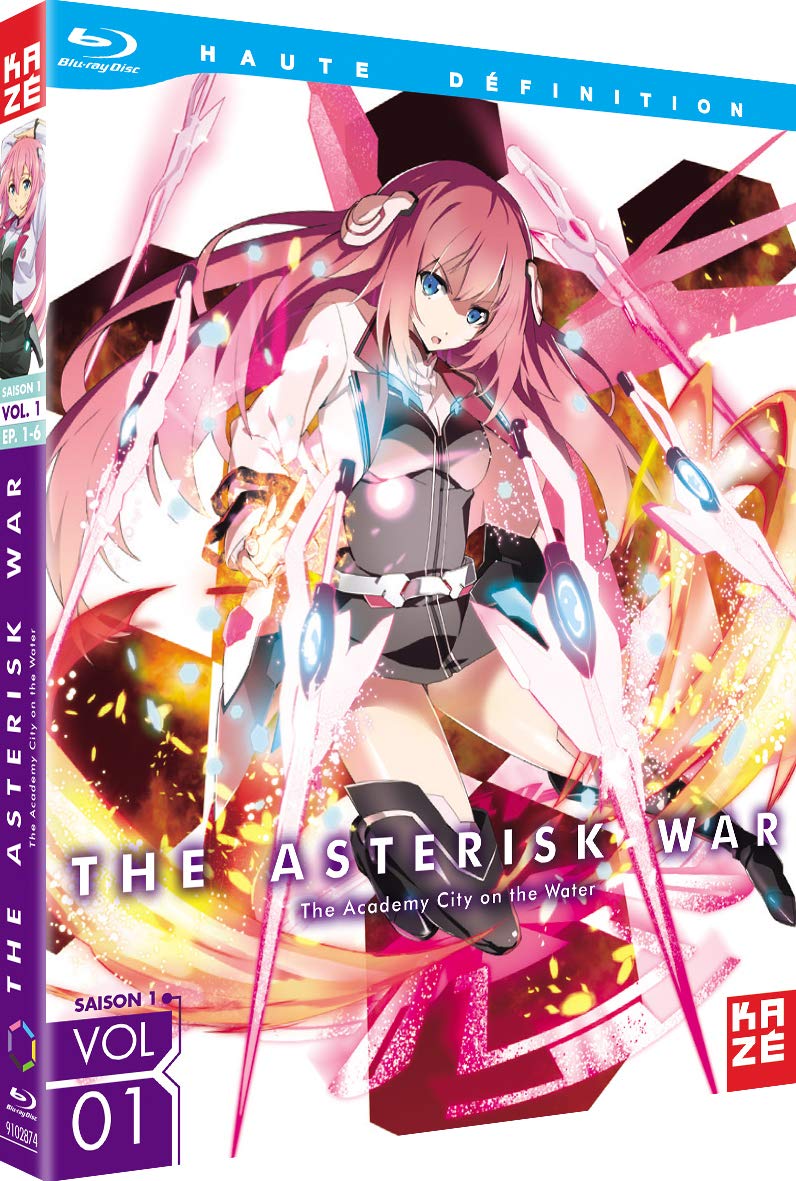 【中古】学戦都市アスタリスク 1st SEASON Blu-ray BOX 1/2(第1-6話)[Blu-ray リージョンB](Import版)