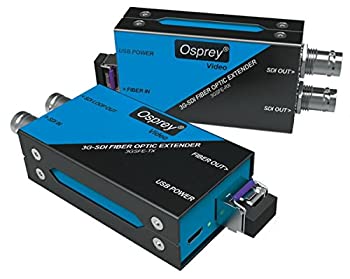 【中古】 Osprey Video 3G-SDI ファイバーエクステンダー 3GSFE-TX RX