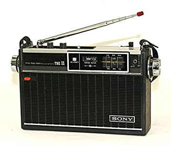 【中古】 SONY ソニー ICF-1100 THE 11 ソリッドステート3ダンス楽隊ラジオ受信機 FM MW SW オーディオ-TV・オーディオ・カメラ