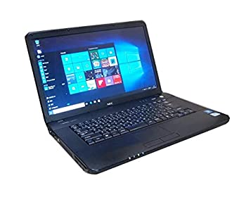 【中古】 ノートパソコン WINDOWS10クリーンインストール NEC 無線 DVD書込み｜IINEX