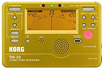 【中古】 KORG コルグ チューナー メトロノーム TM-50 GD ゴールド