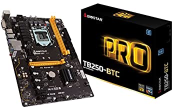 【中古】 BIOSTAR LGA 1151 中央処理装置相応う intel B250 心付け書き割り ATX母ちゃんゲーム盤 結核症250-BTC