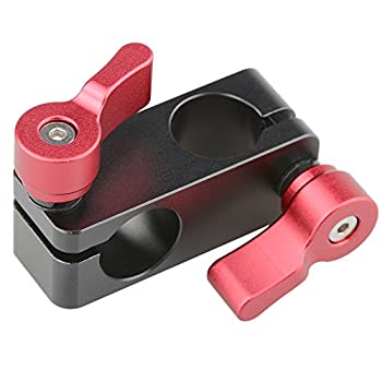 【中古】CAMVATE 直角ロッドクランプ 15mm ロッド 90度回転 ビデオカメラ デジタル一眼レフリグ|IINEX