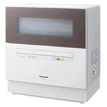 【中古】パナソニック 食器洗い乾燥機 (ブラウン) (NPTH1T) ブラウン NP-TH1-T