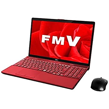 【中古】【輸入・国内仕様】富士通 15.6型ノートパソコン　FMV LIFEBOOK AH53/B3　ガーネットレッド FMVA53B3R