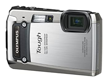 【中古】 OLYMPUS オリンパス デジタルカメラ TG-820 シルバー 10m防水 2m耐落下衝撃 -10℃耐低温 耐荷重100kg 1200万画素 裏面照射型CMOS 光学5倍ズーム DUAL IS 19,626円