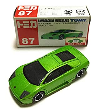 【中古】 トミカ NO.87 ランボルギーニ ムルシエラゴ (初回人並み外れた色合い) ミニカー・トイカー-車
