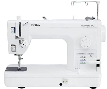 【中古】brother 労働者階級用ミシン 【Nouvelle270】 「かばい立て速見表・フットコントローラー・ソフトケース付」 TAT7101