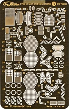 【中古】1/700 現用ロシア海軍レーダーセット