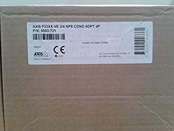 【中古】 アクシスコミュニケーションズ AXIS P33XX-VE 3/4 NPS コンジットアダプター4個パック 5503-721