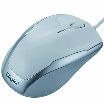 【中古】Digio2 BlueLED 3ボタンマウス サイドラバー加工 ホワイト MUS-UKT92W 4,800円