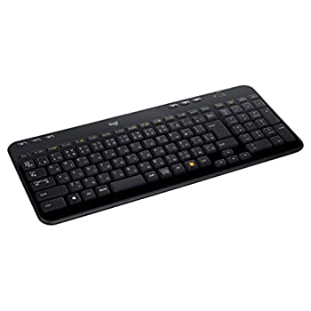 【中古】 ロジクール 無線電話鍵盤 K360r 鍵盤 無線電話 無線電話 薄型 小型 テンキー付 Unifying