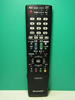 【中古】シャープ テレビリモコン GA952WJSA