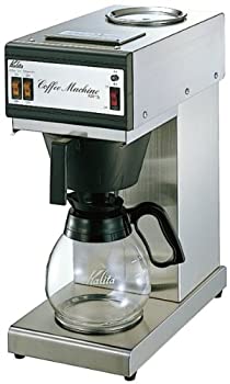 【中古】 Kalita カリタ 業務用 電動コーヒーメーカー (約15杯分) 省スペース ステンレスタイプ KW-15 パワーアップ型