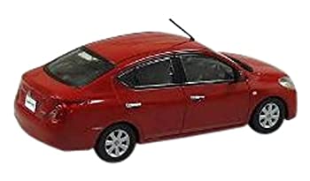 【中古】J-Collection 1/43 Nissan Latio (バーニングレッド) 為し終わる品 車-おもちゃ
