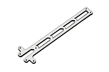 【中古】ヨコモ イマドキ SSG コンバージョン用 アッパー デッキ (シルバーサーフェス) D-104