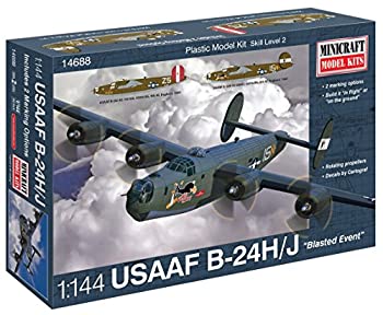 【中古】ミニクラフト 1/144 WW.II コンソリデーテッドB-24H/J アメリカ陸軍航空隊/カナダ空軍