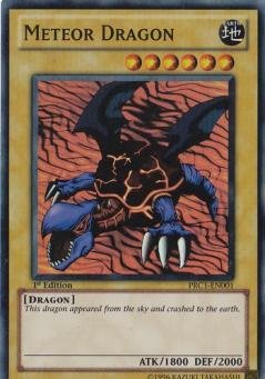 【中古】 M02 PRC-2214 遊戯王 英語版 PRC1-EN001 Meteor Dragon メテオ・ドラゴン (スーパーレア) 1st Edition|IINEX
