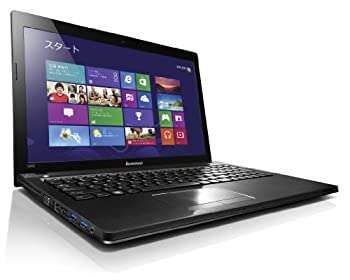 【中古】 Lenovo G500 (Celeron-1005M 1.90GHz/4GB/320GB/ヴィデオディスク-SM/Win8/15.6型/黒いこと) 59373980 パソコン・周辺機器-ノートPC-パソコン