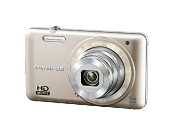 【中古】 OLYMPUS オリンパス デジタルカメラ VG-145 ゴールド 1400万画素 広角26mm 光学5倍ズーム 3.0型液晶 VG-145 GLD|IINEX