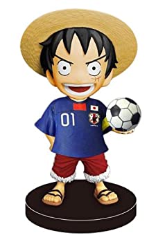 【中古】ボビングヘッド ONE PIECE シリーズ モンキー・D・ルフィ サッカー日本代表チームVer｜IINEX