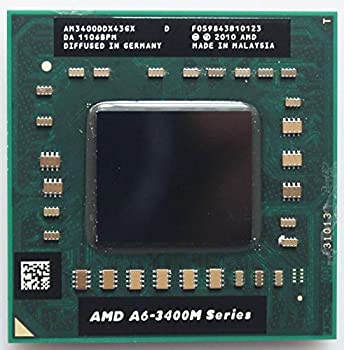 【中古】【輸入･日本仕様】AMD A6-3400M 1.4 GHz Quad-Core (AM3400DDX43GX) モバイル CPU 17,986円