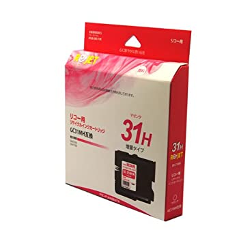 【中古】 エネックス インク リコー GC31MH マゼンタ リサイクル
