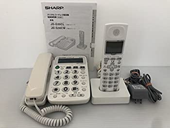 【中古】読みやすい デジタルコードレス電話 子機1台付き添い人 1.9GHz DECT判定基準遣りかた JD-G30CL