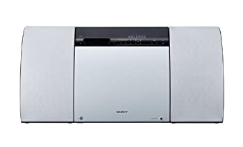 【中古】SONY ウォークマン用ドックコンポ CDプレーヤー内蔵 ラジオ内蔵 ホワイト CMT-V30/W|IINEX