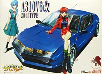 【中古】 新世紀エヴァンゲリオン A310V6改 2015年型 葛城ミサト専用車with葛城ミサト/綾波レイ (1/20スケール組立モデル)|IINEX