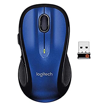 【中古】LOGITECH M510 WIRELESS LASER MOUSE-BLUE|IINEX