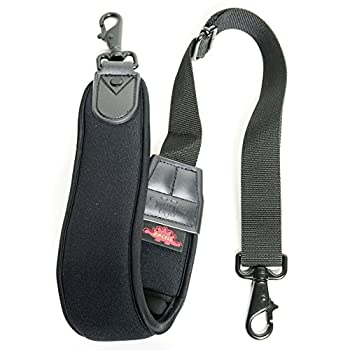 【中古】AIR CELL ストラップ ケース用 ショルダータイプ 長さ調整85~113cm パット幅5.5cm AMCS55N ブラック｜IINEX